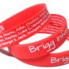 *Brigg Infant Leavers wristbands - by www.School-Wristbands.co.uk