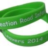 *Recreation Road Leavers wristbands  - by www.School-Wristbands.co.uk