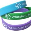 *Whitefield School wristbands - by www.School-Wristbands.co.uk